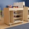 Flash Furniture Birch Plywood, 100 lbs Load Capacity, 23" L, 33" W, 31.5" H MK-ME14504-GG - alternate 7